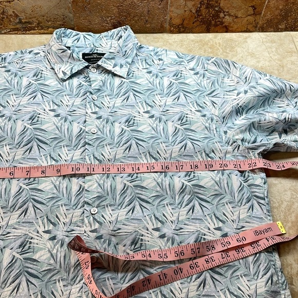 Rodd & Gunn Cherry Tree Bay Shirt Button Up Short Sleeve Sports Fit Size XL - Picture 8 of 10
